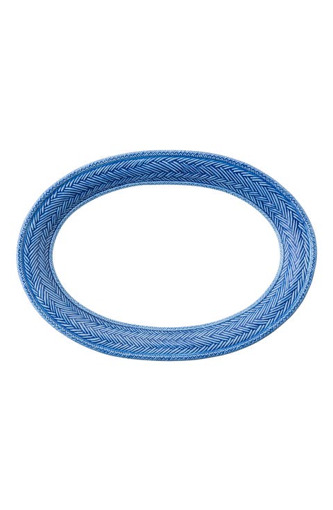 Le Panier Delft Blue Oval Platter