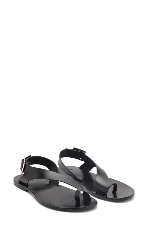 Toe Loop Flat Sandal (Women)
