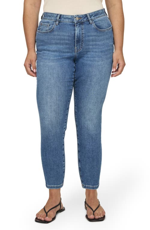 Warp & Weft Warp+weft Jfk Crop Skinny Stretch Jeans In Way To Go