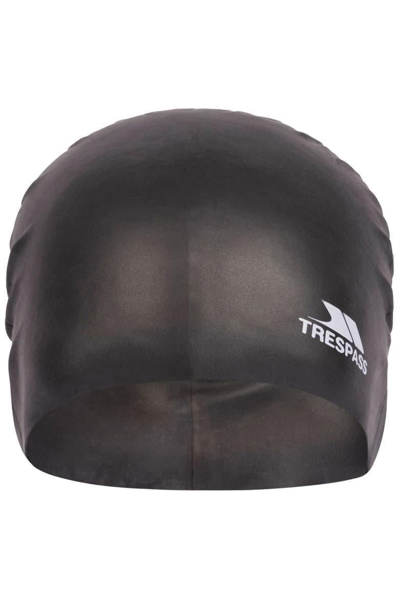 Gender Inclusive Denon Swim Cap, Alternate, color, Black