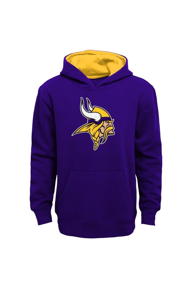 Preschool Purple Minnesota Vikings Prime Pullover Hoodie, Main, color, Purple