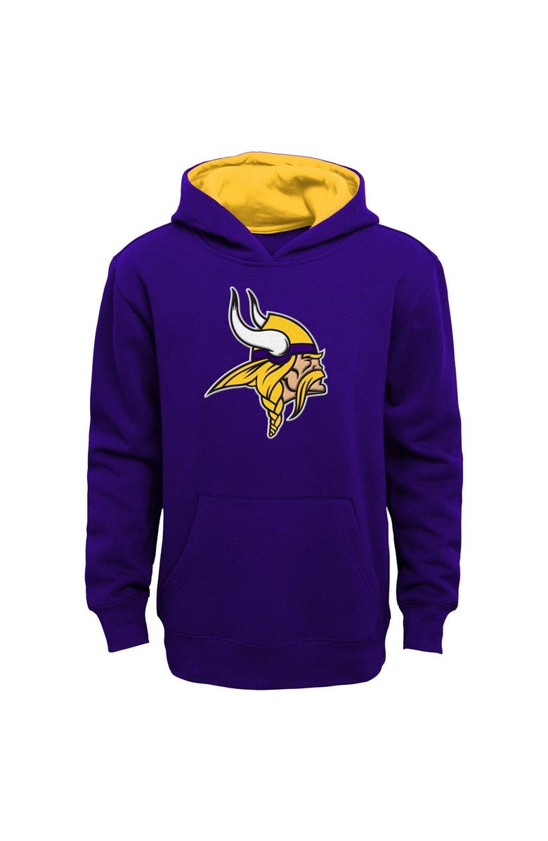 Outerstuff Preschool Purple Minnesota Vikings Prime Pullover Hoodie, Main, color, Purple