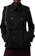 Burberry Cashmere Kensington Trench Jacket