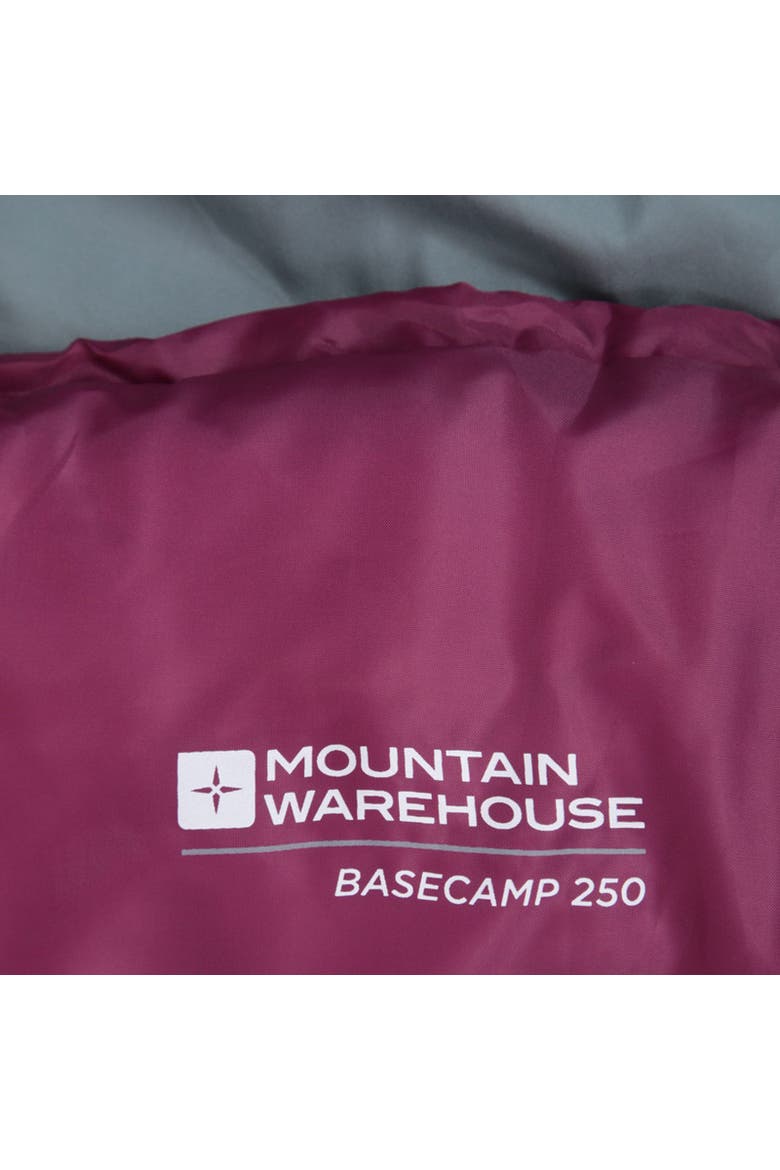 Gender Inclusive Basecamp 250 Summer Mummy Sleeping Bag, Alternate, color, Berry