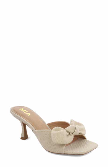 MIA Elyzza Bow Slide Sandal