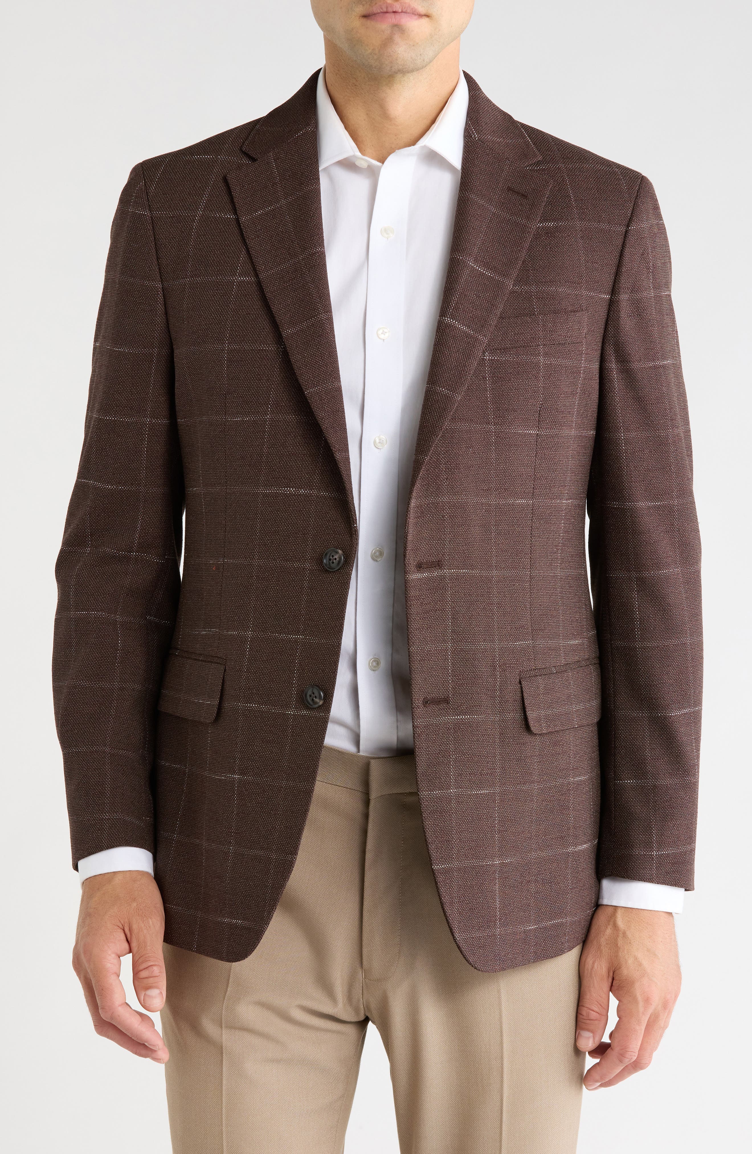 Windowpane Sport Coat