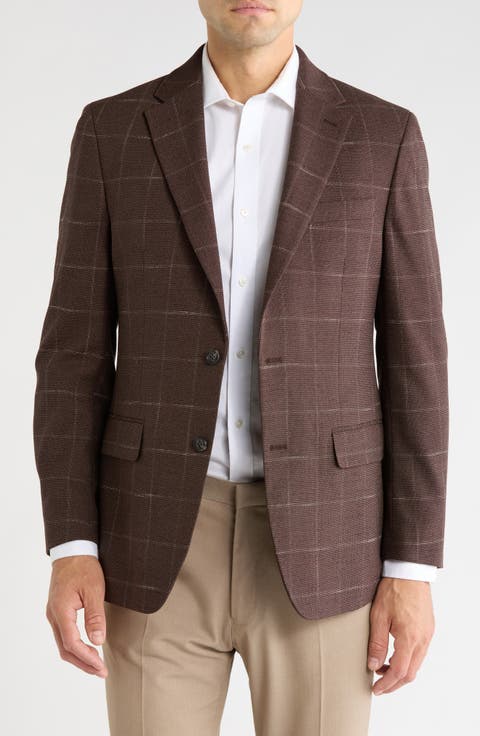 Windowpane Sport Coat