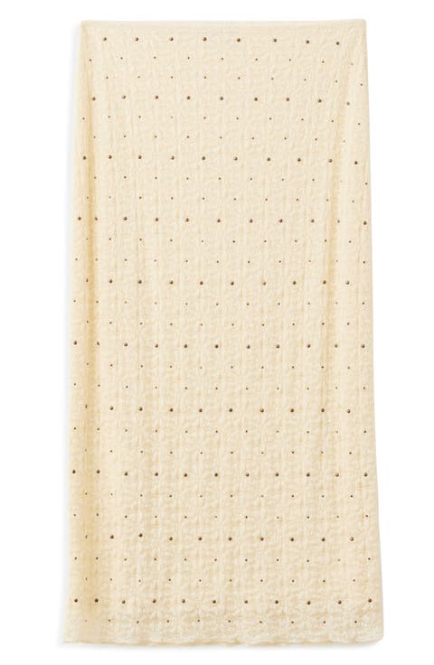 Studded Midi Skirt