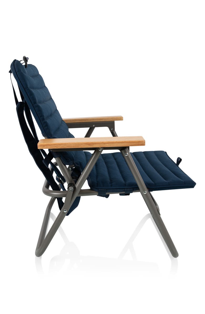 Picnic Time Descanso Padded Beach Chair, Alternate, color, Blue