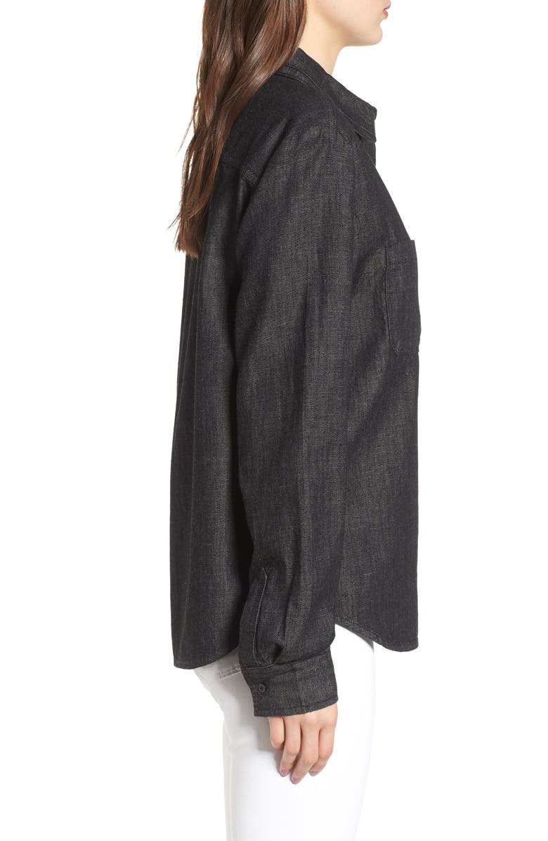 AG Selena Chambray Shirt, Alternate, color,