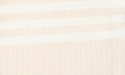 7 FOR ALL MANKIND 7 FOR ALL MANKIND STRIPE COTTON & LINEN CAMP SHIRT & SHORTS SET 
