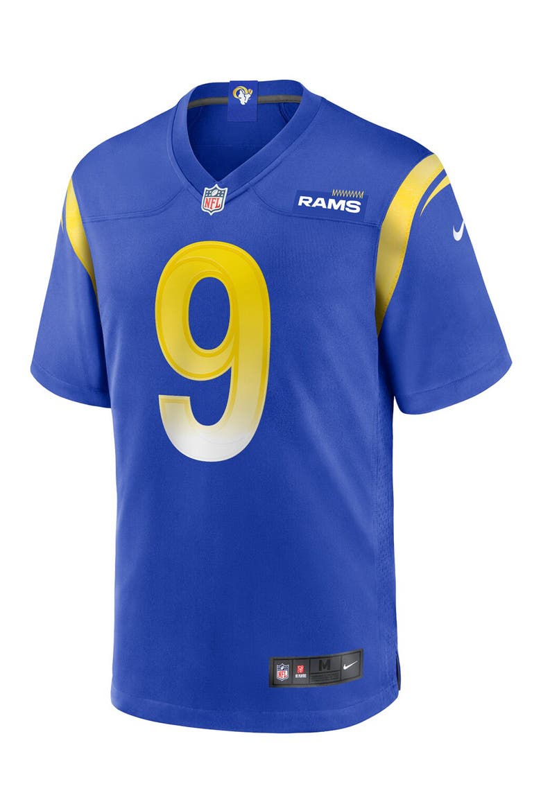 Youth Nike Matthew Stafford Royal Los Angeles Rams Game Jersey, Main, color, ROYAL