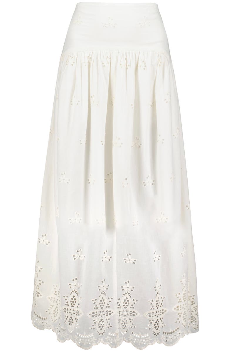 Bishop + Young Sorrento Maxi Skirt, Alternate, color, Embroidered Stripe