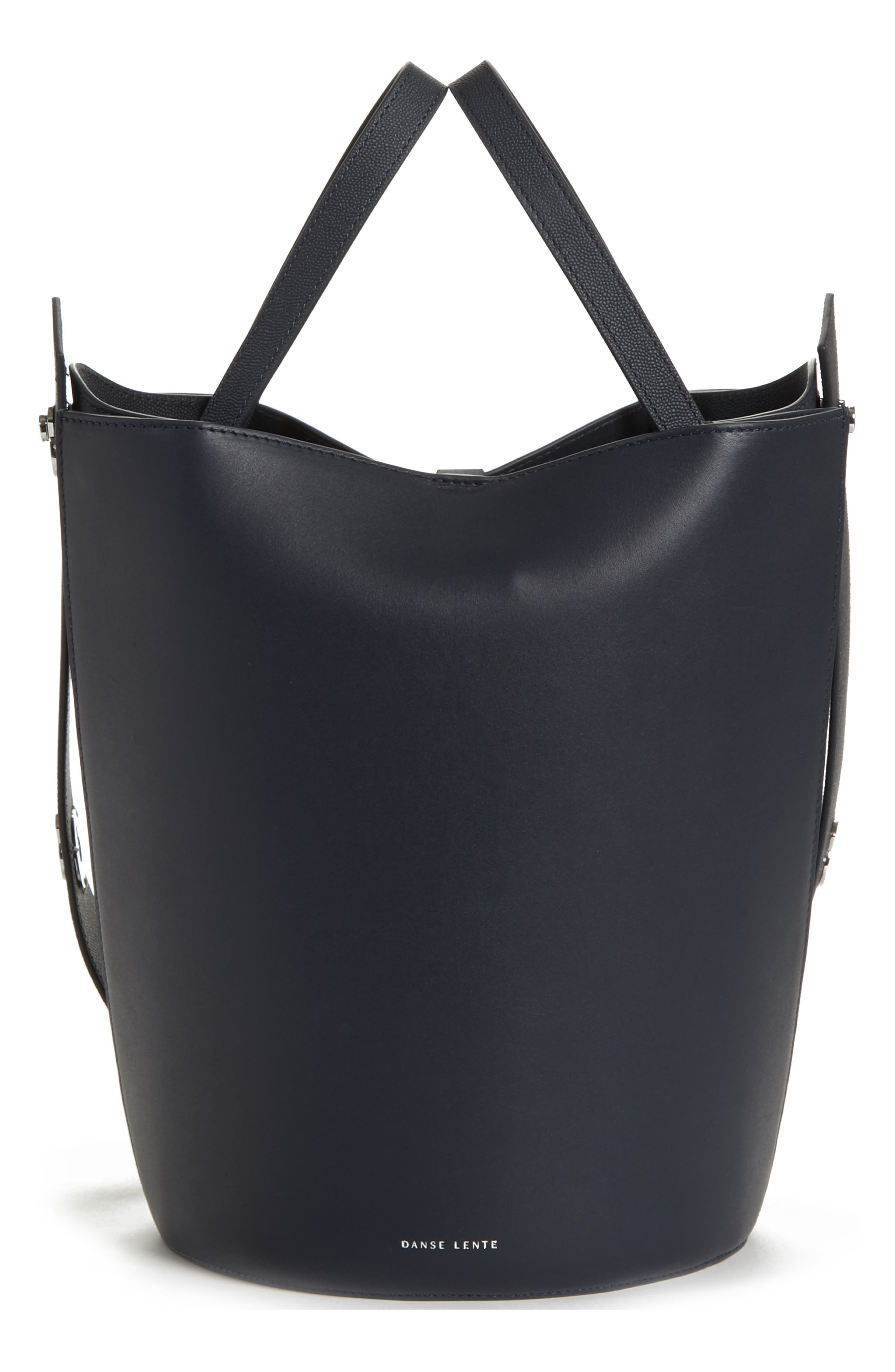 Danse Lente Mini Lorna Leather Bucket Bag, Alternate, color, 