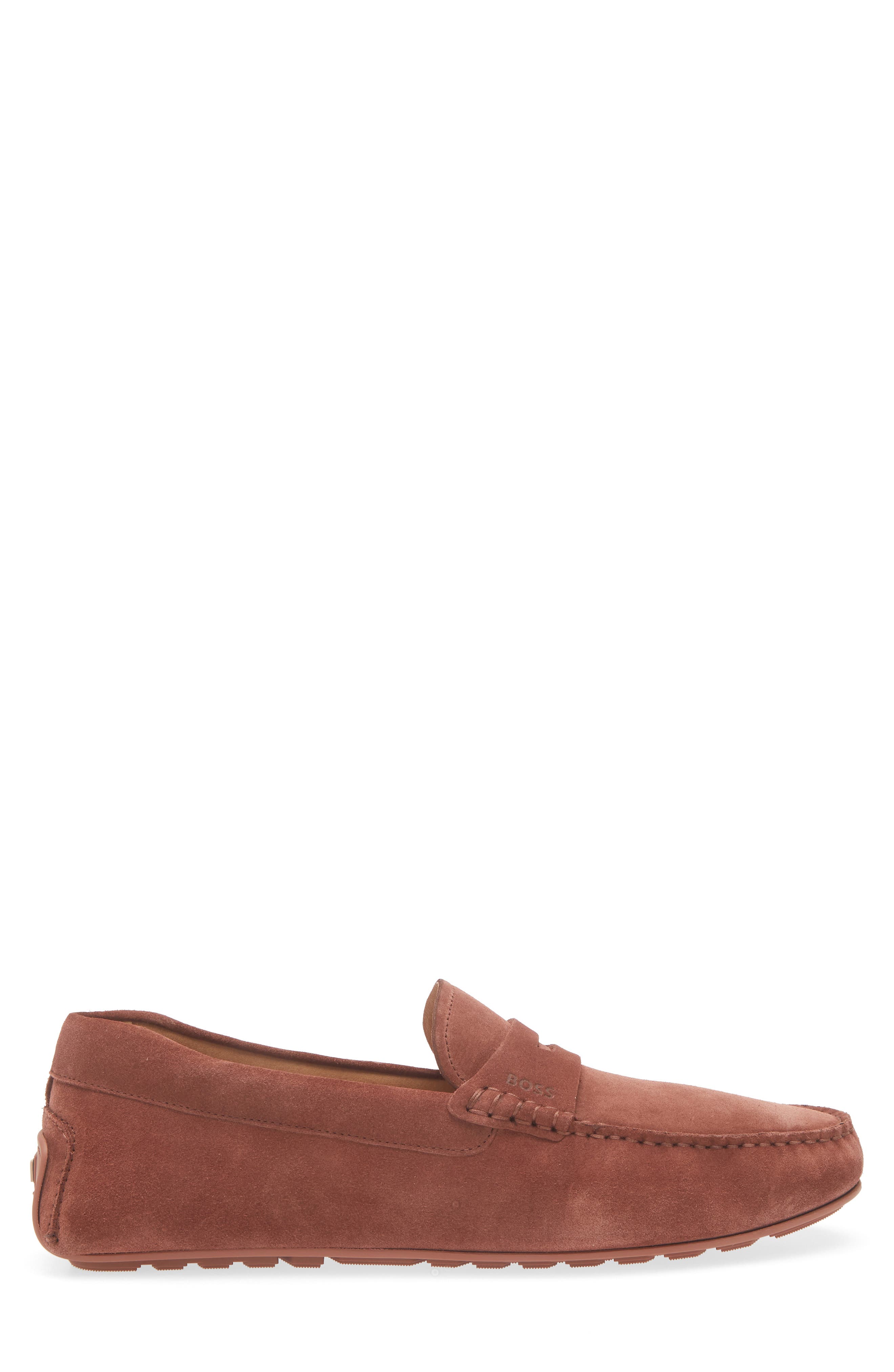 BOSS Noel Penny Loafer, Alternate, color, Rust/ Copper