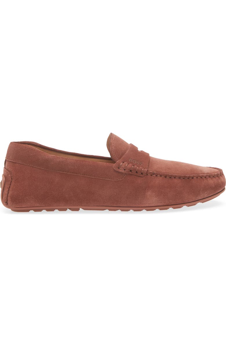 BOSS Noel Penny Loafer, Alternate, color, Rust/ Copper