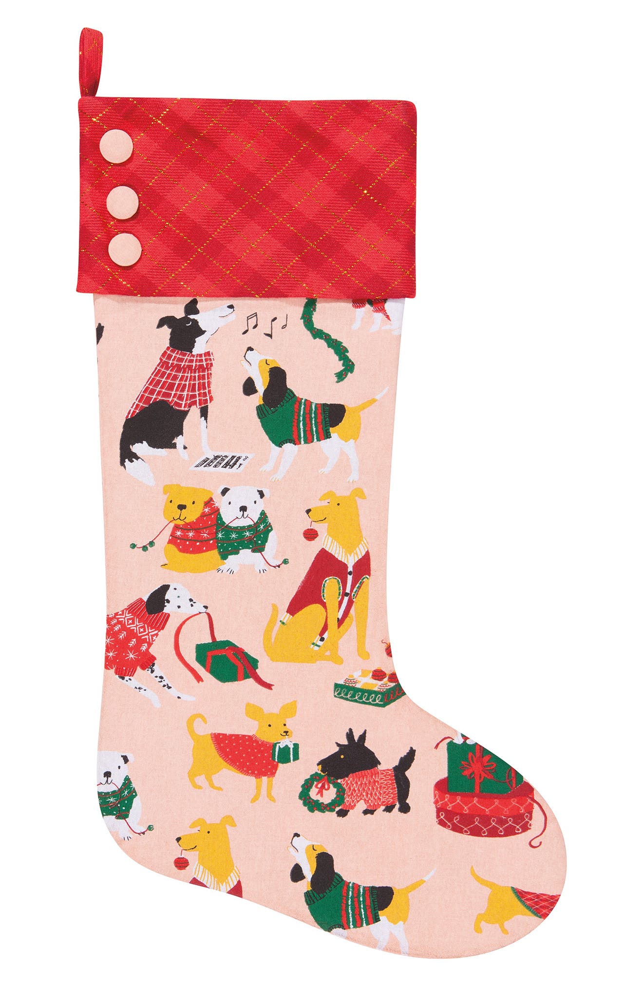Holiday Hounds Christmas Stocking