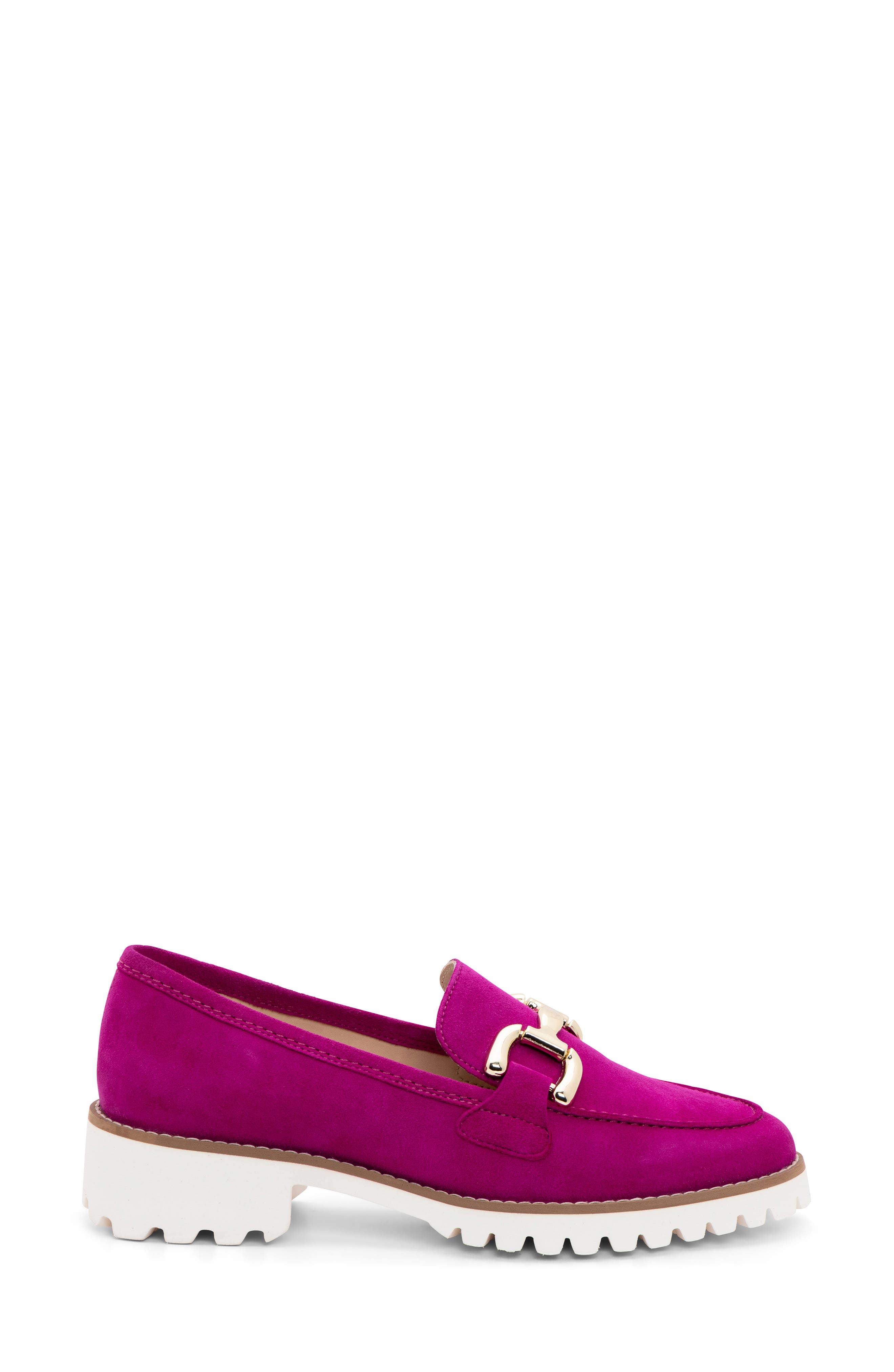 Kiana Lug Sole Loafer, Alternate, color, PINK