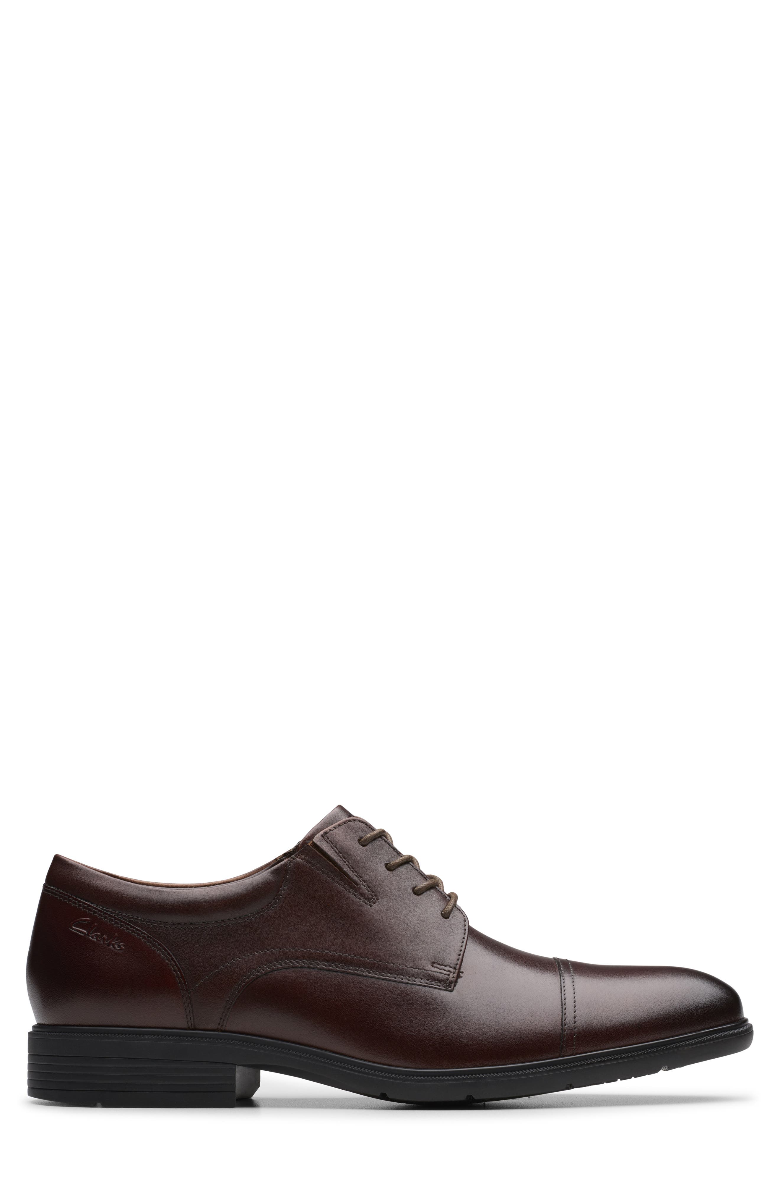 Steadwell Cap Toe Derby, Alternate, color, MAHOGANY