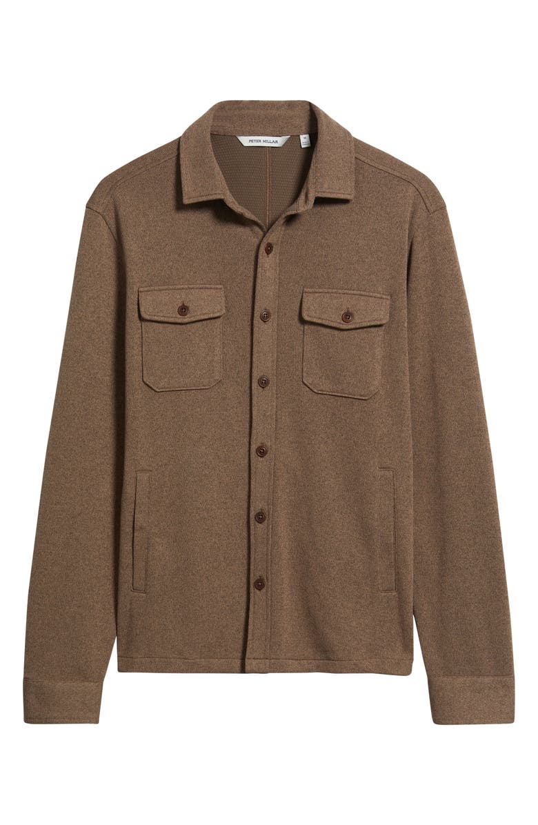 Peter Millar Crown Sweater Fleece Shirt Jacket, Alternate, color,