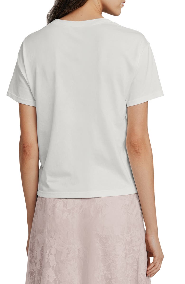 Wildfox Paloma Friday's Jamie Cotton Graphic T-Shirt, Alternate, color, Snow White