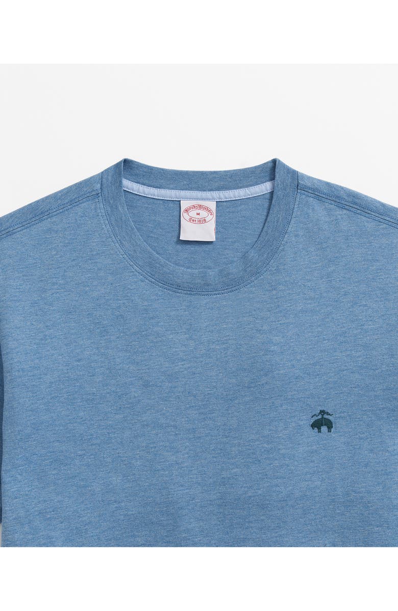 Brooks Brothers Embroidered Golden Fleece Logo Cotton T-Shirt, Alternate, color, 