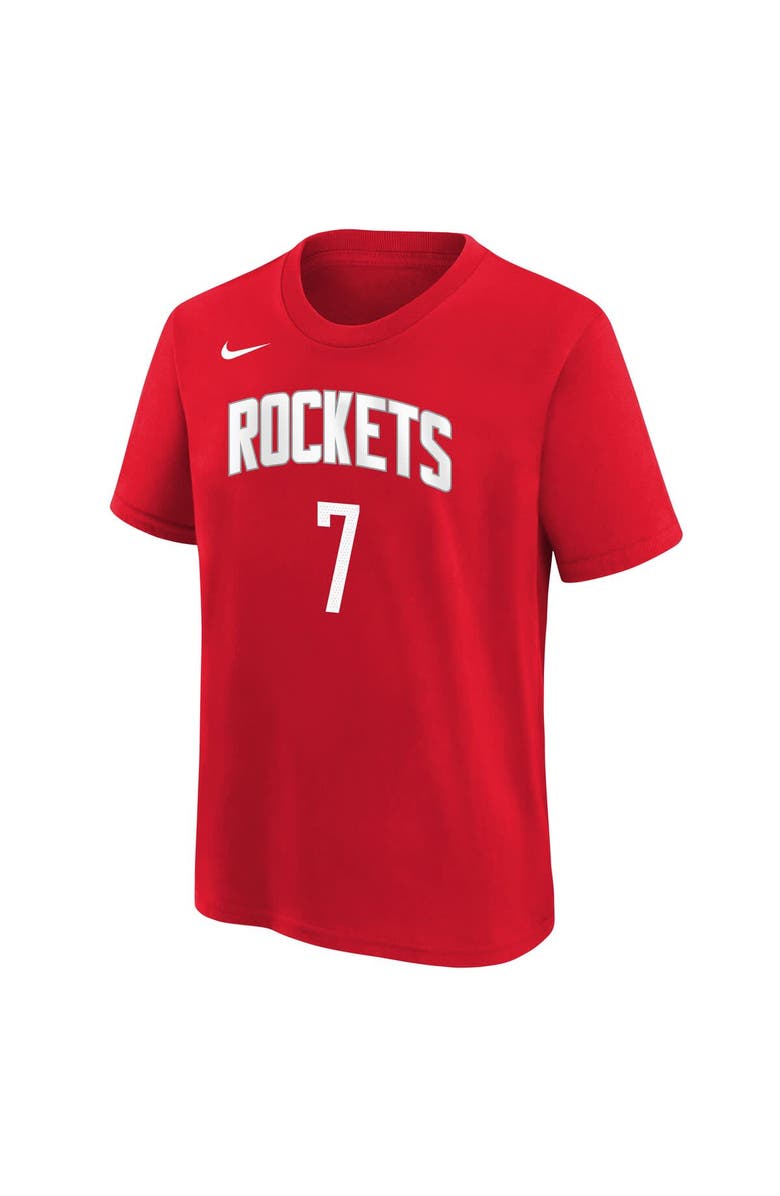 Nike Youth Nike Kevin Durant Red Houston Rockets Icon Name 
Number T-Shirt, Alternate, color, Red