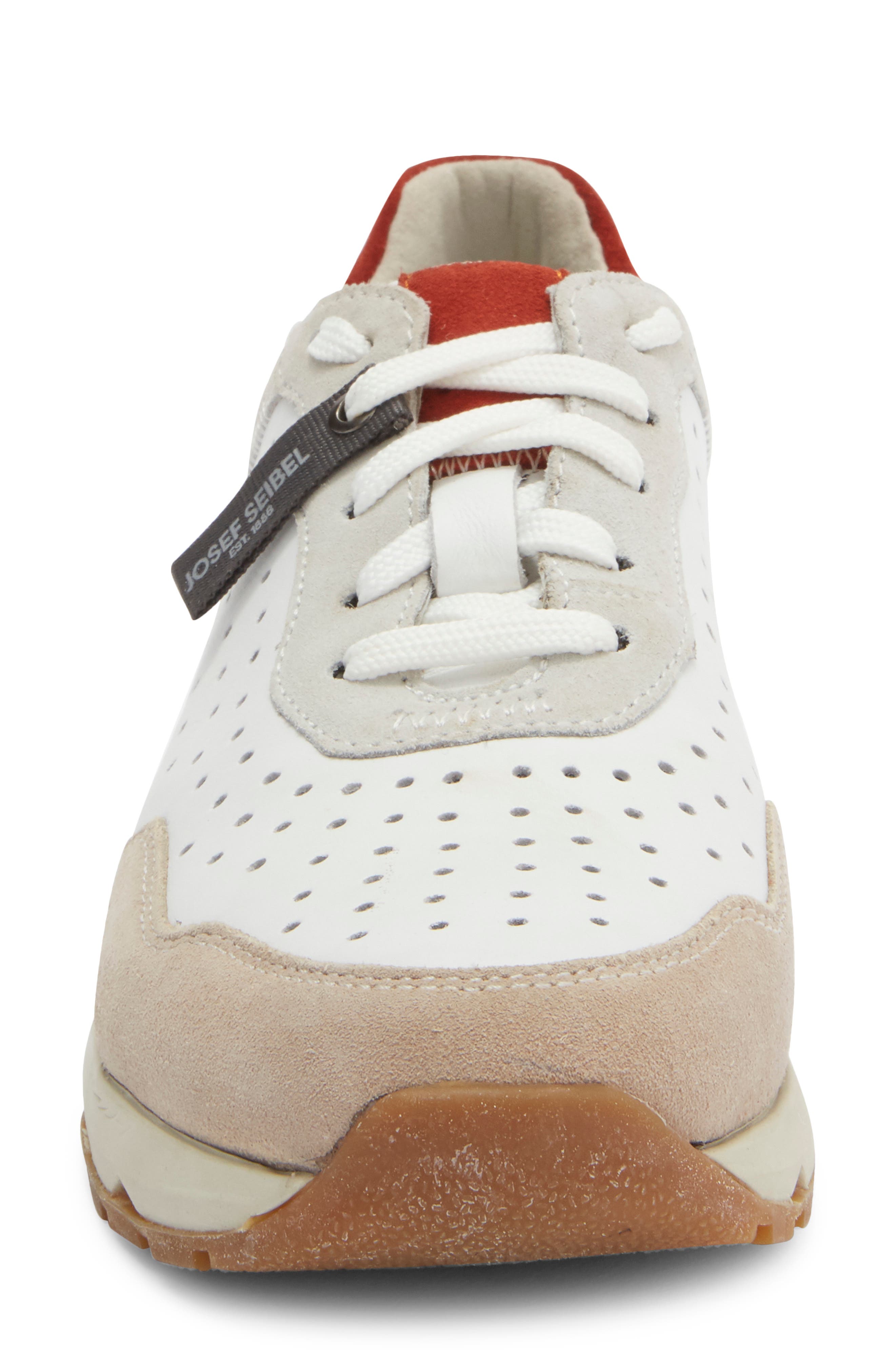 Josef Seibel Jonah 02 Sneaker, Alternate, color, Beige Multi
