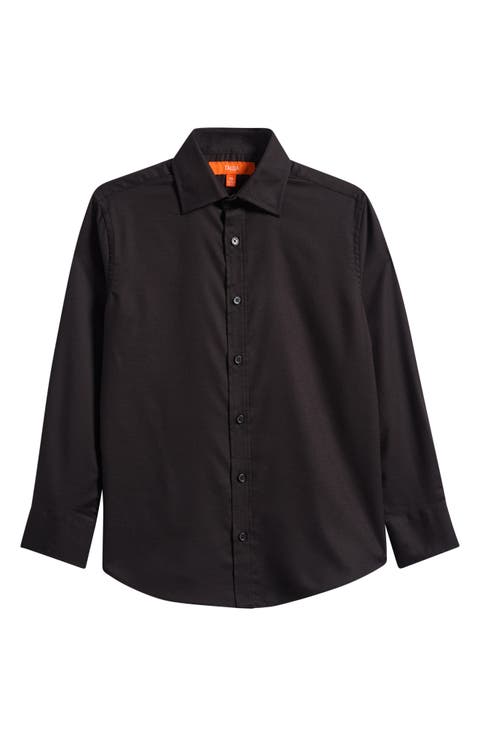 Kids' Solid Dress Shirt