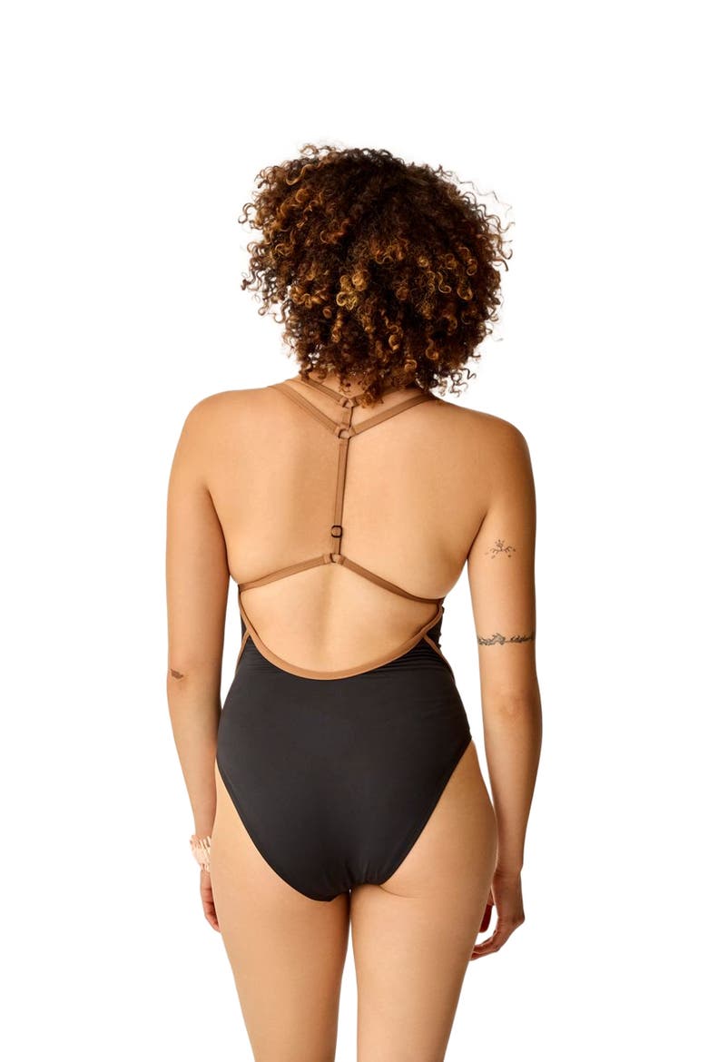 York One Piece D-DD Cup, Alternate, color, Black w. Rum