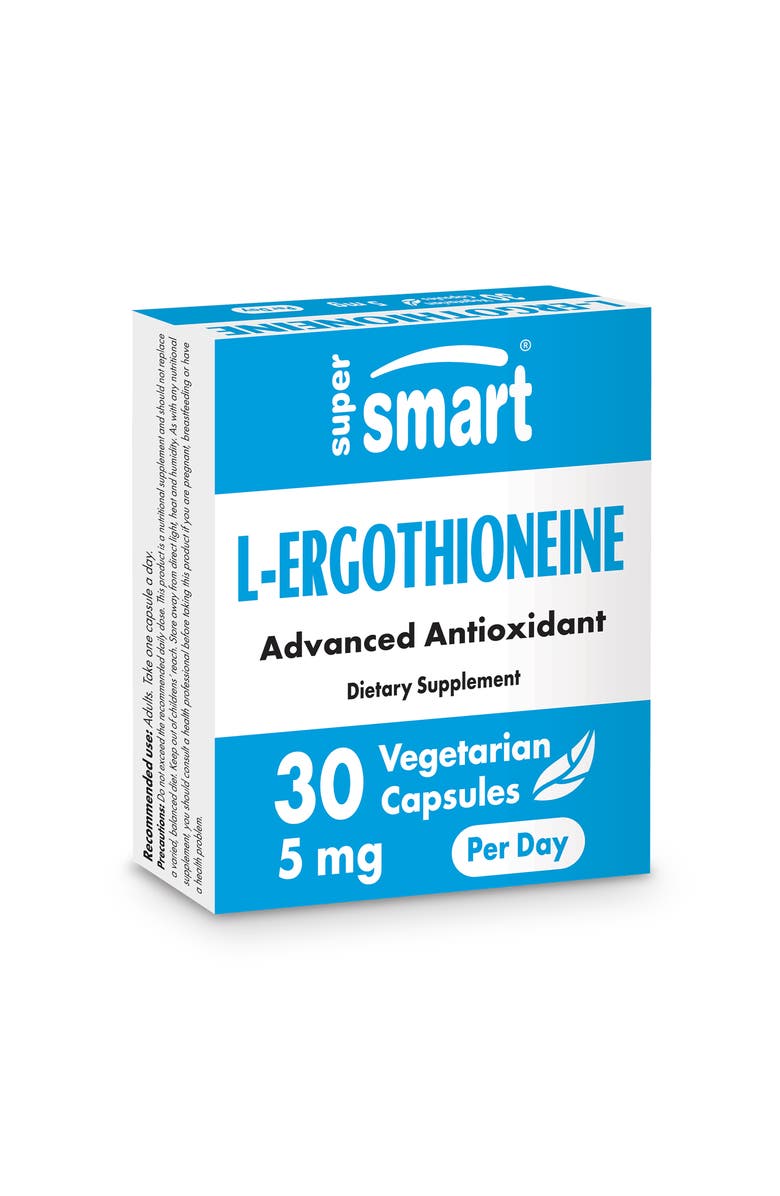 SuperSmart L-Ergothioneine Supplement 5mg, Main, color, 