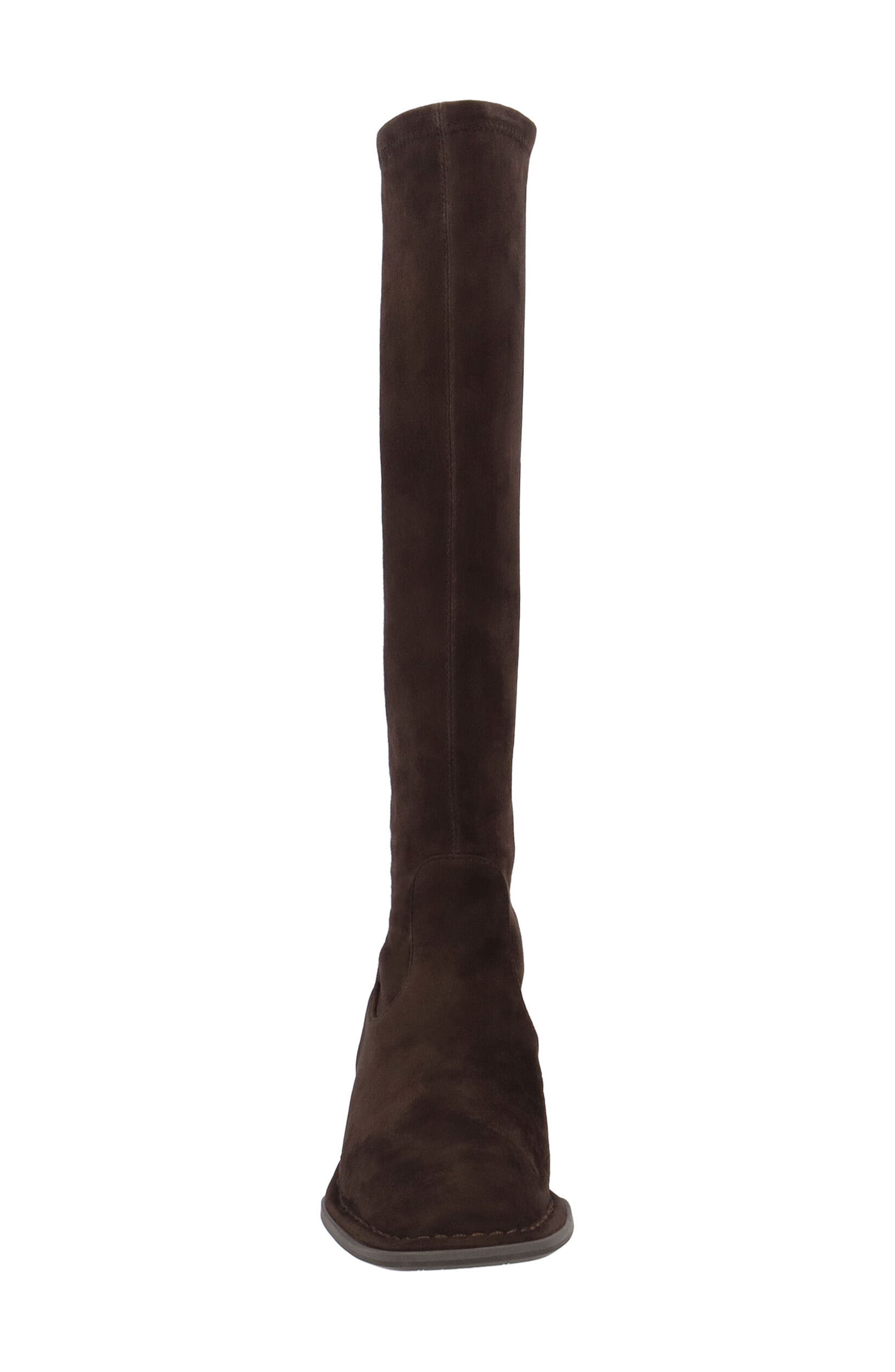 Nolita Knee High Boot, Alternate, color, CHOCOLATE SUEDE