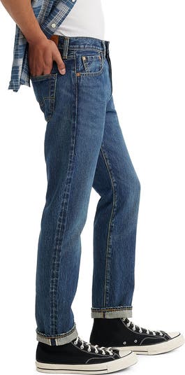 501 skinny selvedge jeans best sale