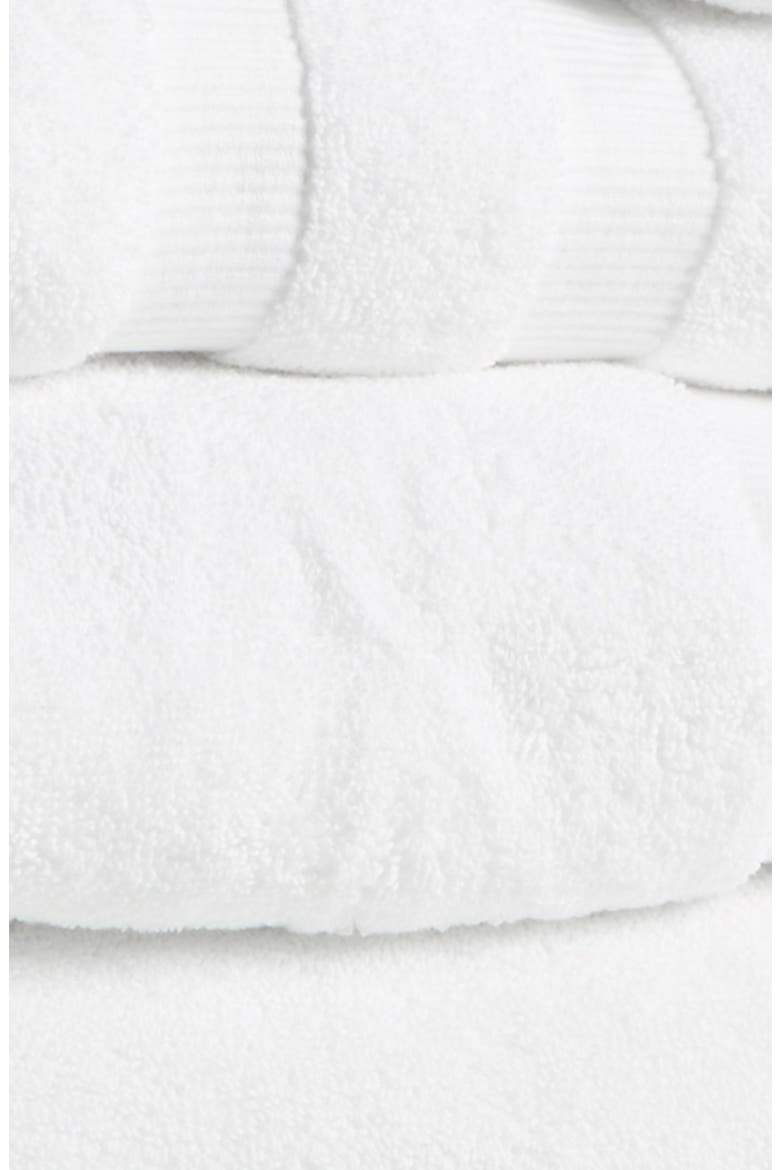 'chattam' stripe bath sheet, Alternate, color, WHITE