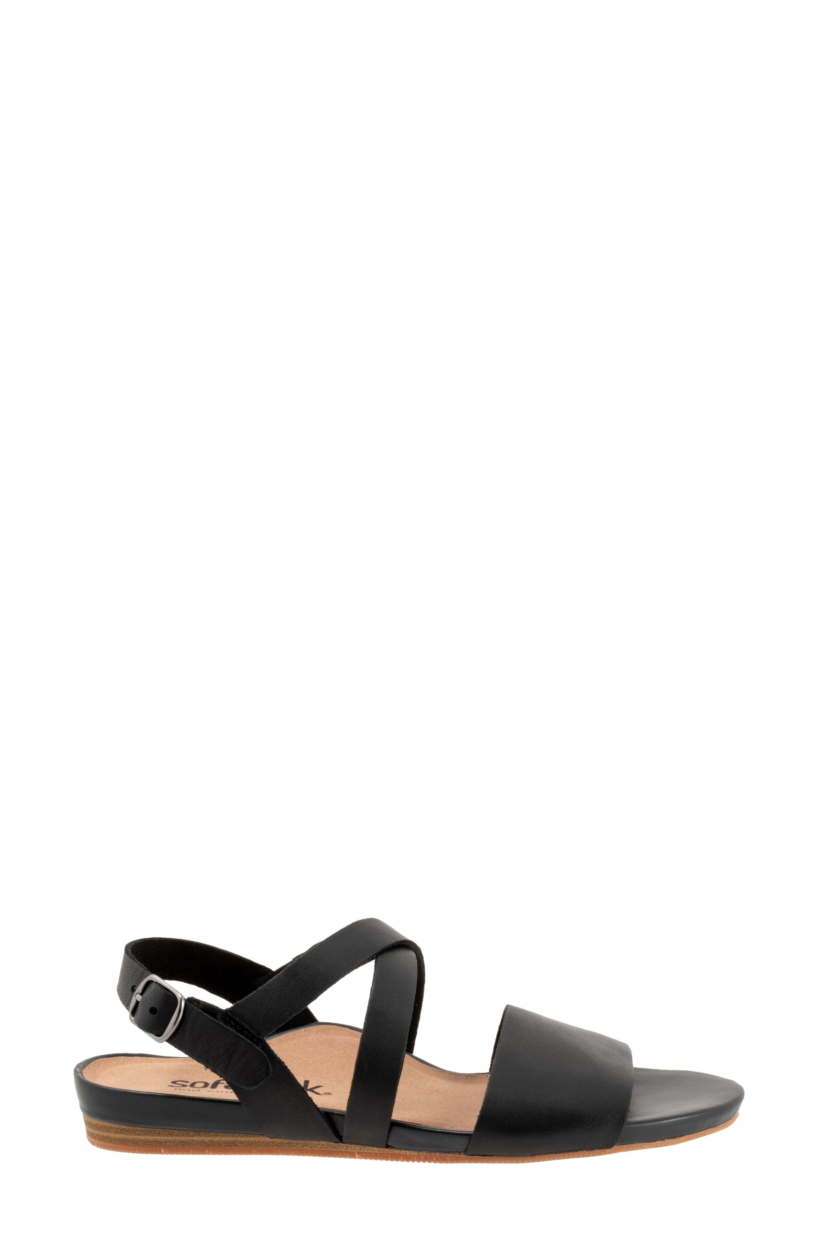 SoftWalk<sup>®</sup> Cali Sandal, Alternate, color, Black