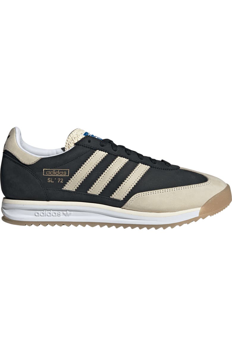 adidas Gender Inclusive SL 72 RS Sneaker, Alternate, color, Black/ Cream White/ Gum
