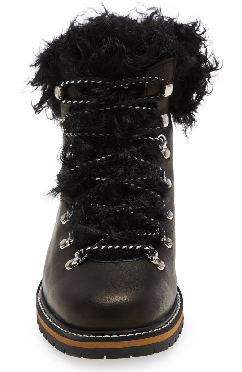 La Montelliana Ninfea Genuine Shearling Lined Bootie, Alternate, color,