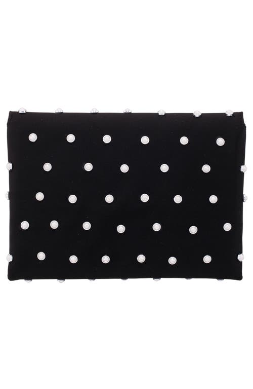 Shop Nina Cole Envelope Clutch In Black
