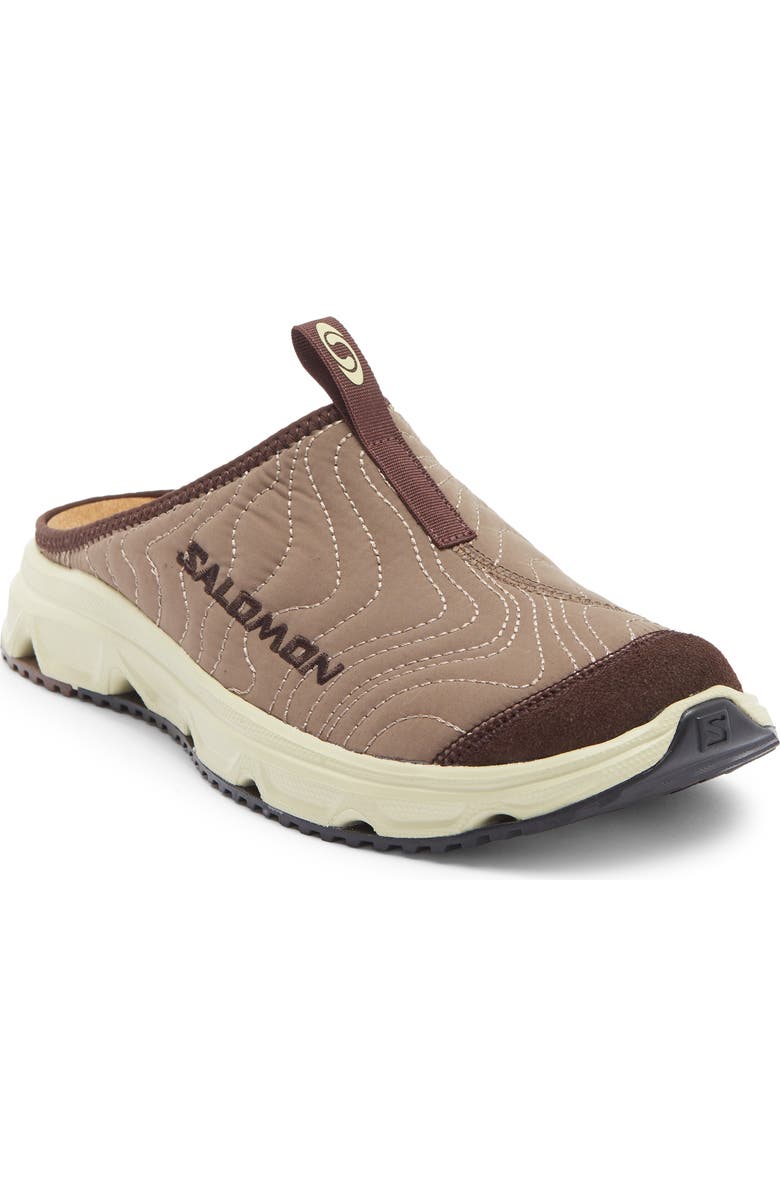 Salomon Gender Inclusive RX 3.0 ATQ Quilted Recovery Slide, Main, color, Falcon