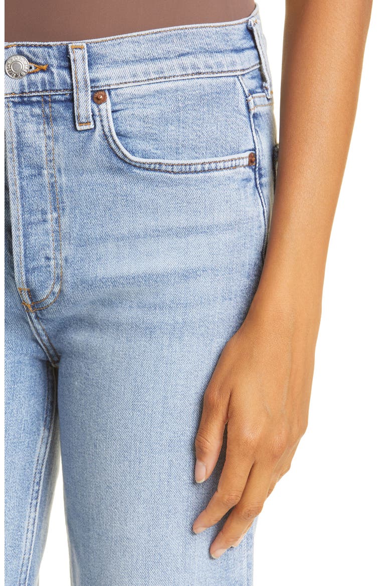 Originals High Waist Stovepipe Jeans, Alternate, color, MID 90S