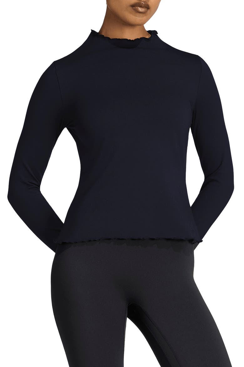 Climawarm Performance Long Sleeve T-shirt, Main, color, BLACK