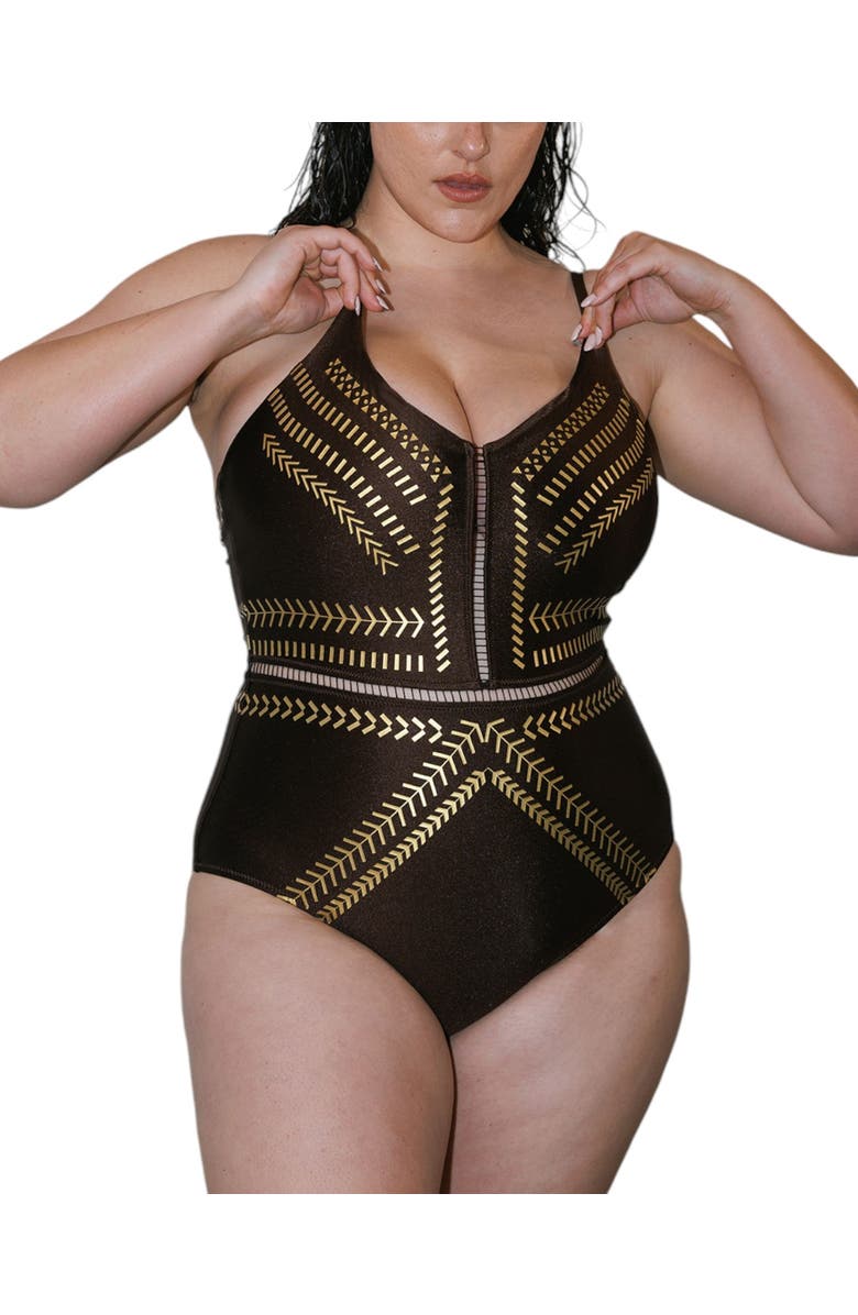 Biliblond Onepiece Kim, Main, color, Black Gold