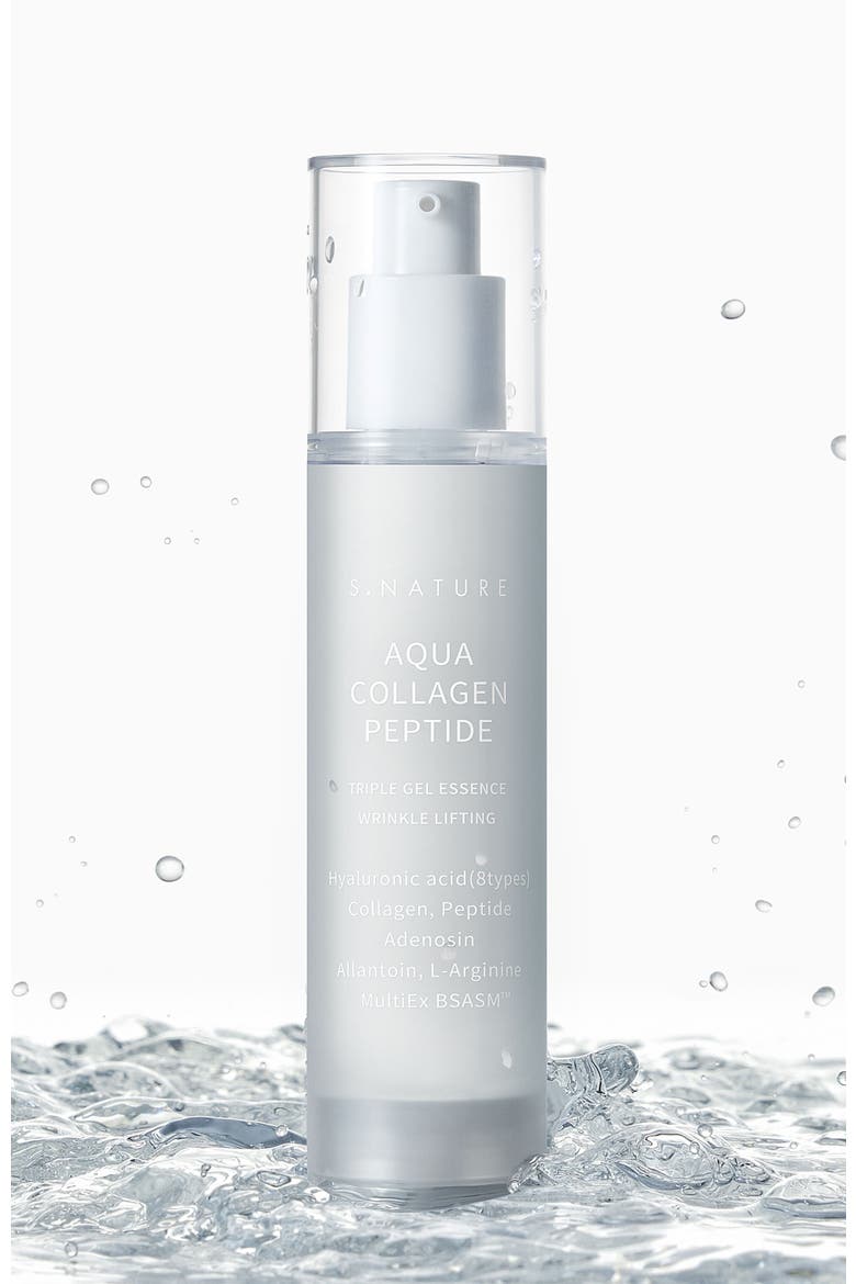 AQUA COLLAGEN PEPTIDE TRIPLE GEL ESSENCE, 50ml, Alternate, color, None