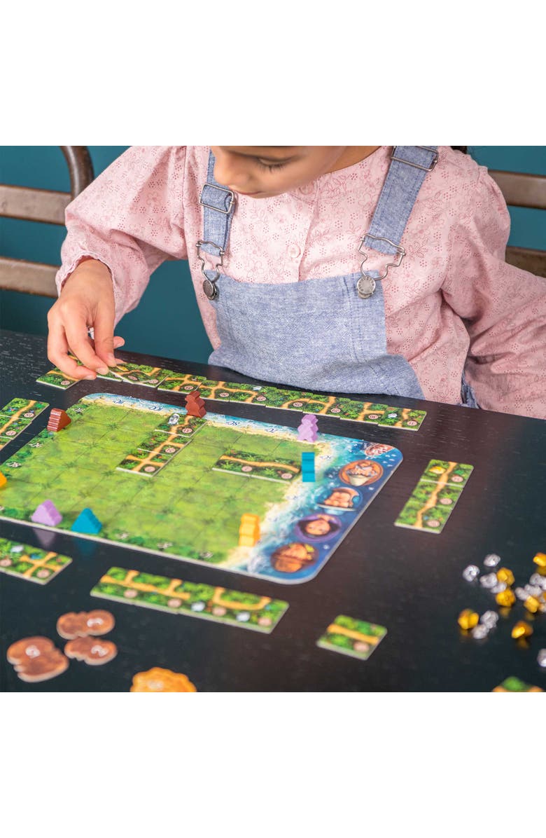 HABA Karuba - Jungle Adventure Tile Placement Family Puzzle Game - Exciting Family Games & Kids Board Games ages 8-12, Alternate, color, Multi