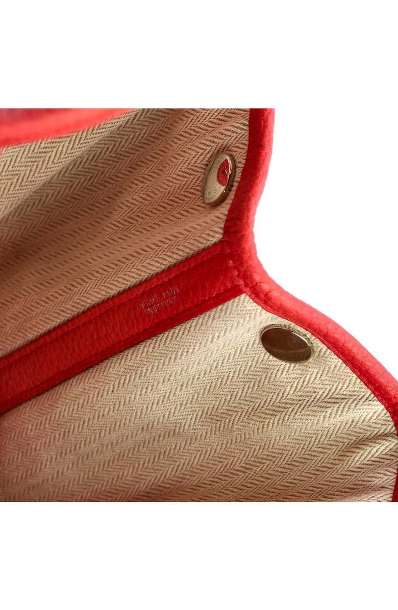 Pre-Owned Hermes Garden Party Tote Leather 30, Alternate, color, Bougainvillier