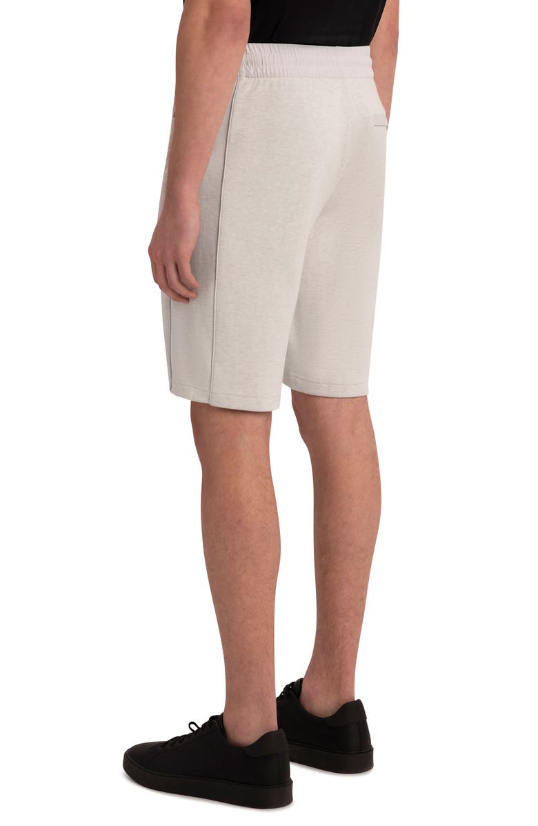 Bugatchi Comfort Drawstring Cotton Blend Fleece Sweat Shorts, Alternate, color, 