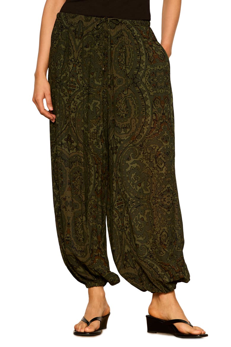 The Moment Volume Pants, Main, color, MIDNIGHT MOSS GREEN