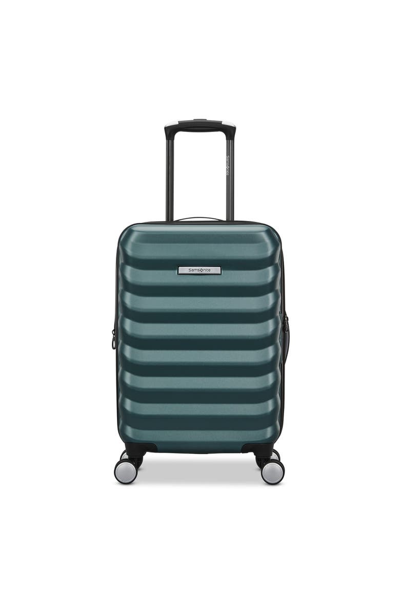 Element Hardside Expandable 20" Carry On Spinner Luggage, Alternate, color, Bistro Green