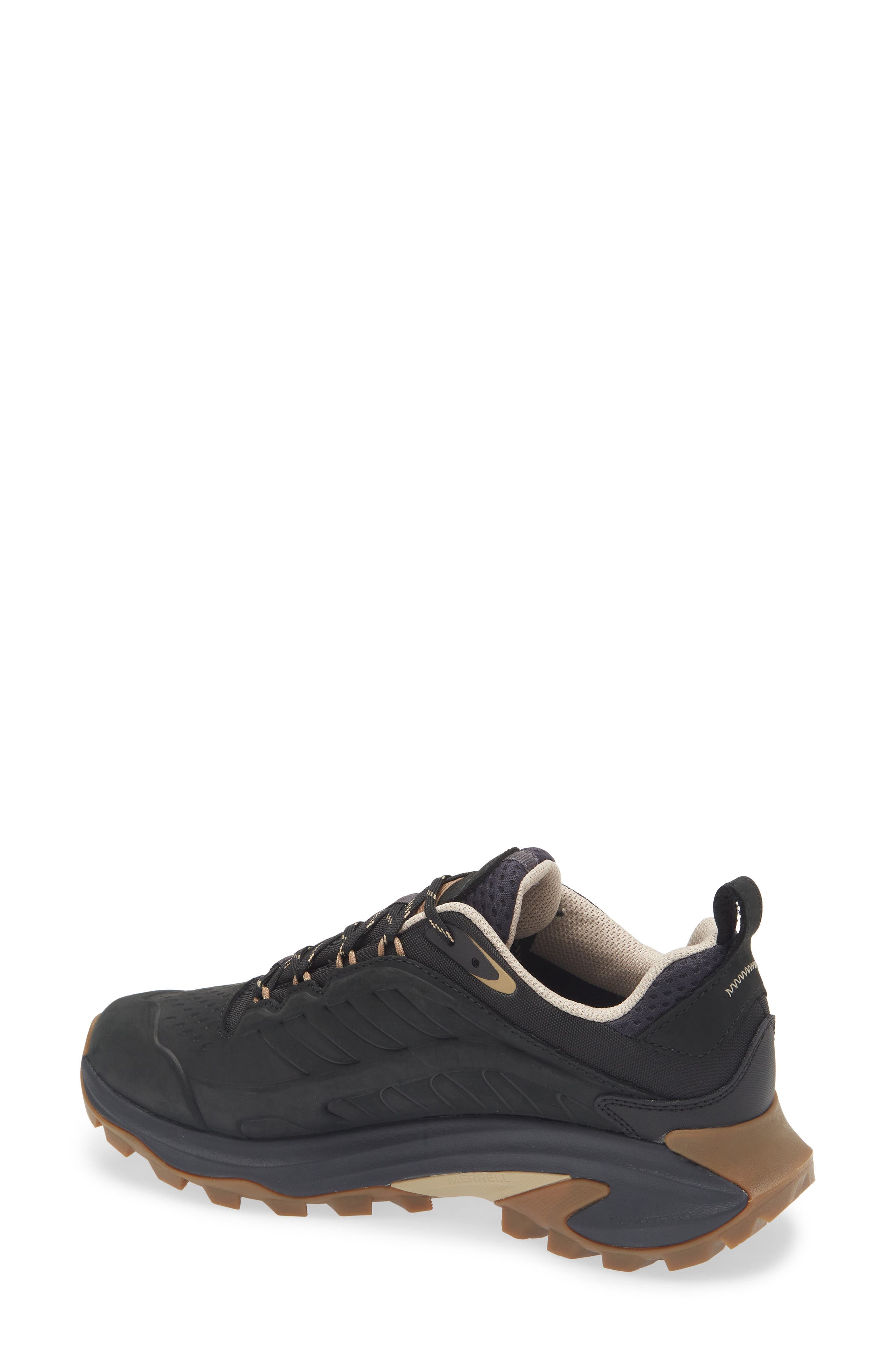 Merrell Moab Speed 2 Low Top Hiking Shoe, Alternate, color, Black