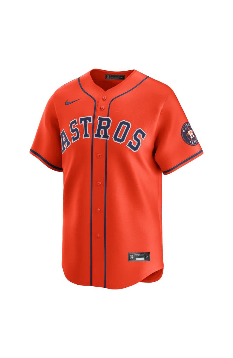 Nike Men's Nike Orange Houston Astros Alternate Limited Jersey, Alternate, color, 